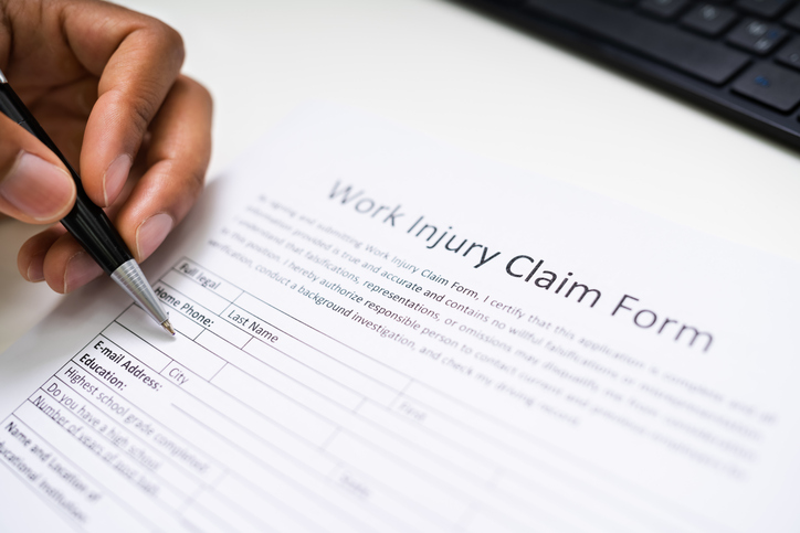Workers Compensation Injury Claim Form